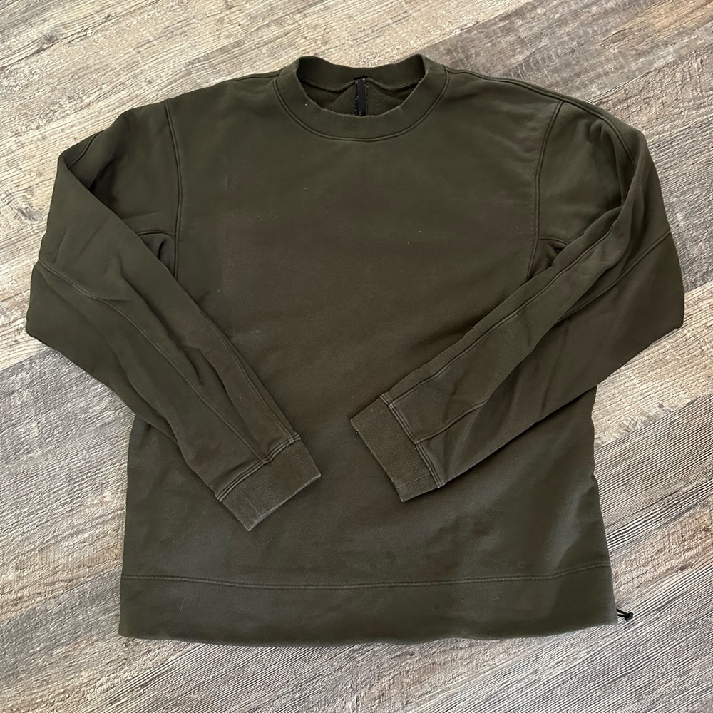 Lululemon French Terry oversized crewneck sweatshirt